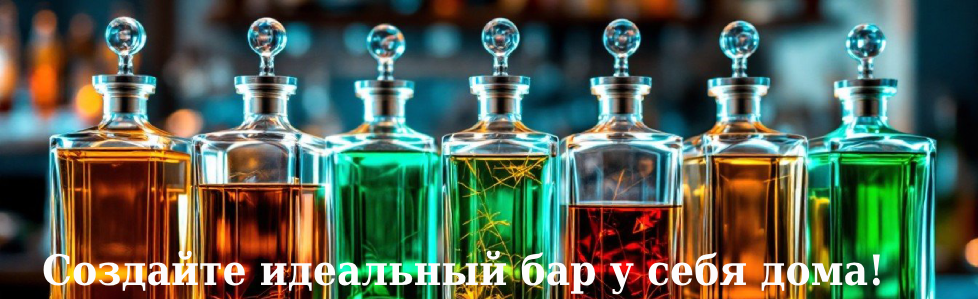 Создайте идеальный бар у себя дома!